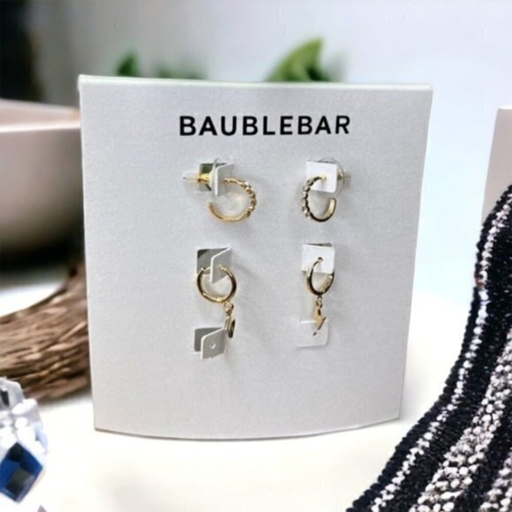 BaubleBar NWT Gold Earrings